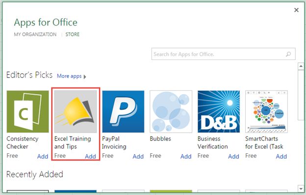 Excel Training and Tips